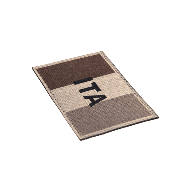 Italy Flag Patch Desert - Clawgear