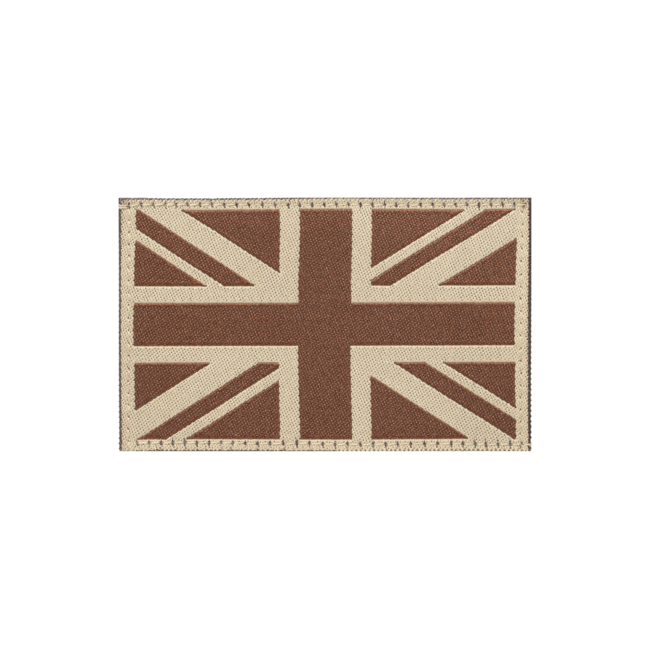 Great Britain Flag Patch Desert - Clawgear