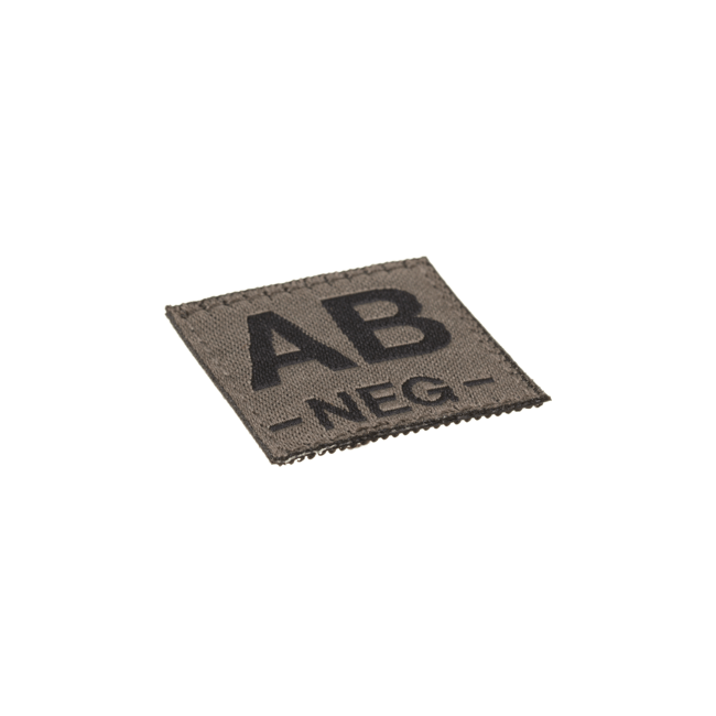 AB Neg Bloodgroup Patch- Clawgear
