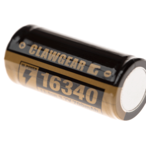 Bateria 16340 3.7V 700mAh Czarna - Clawgear