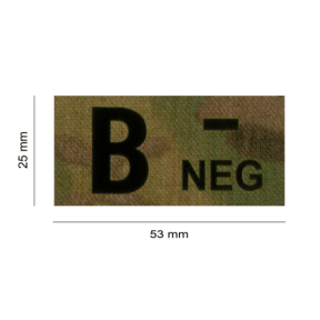 B Neg IR Patch Multicam - Clawgear