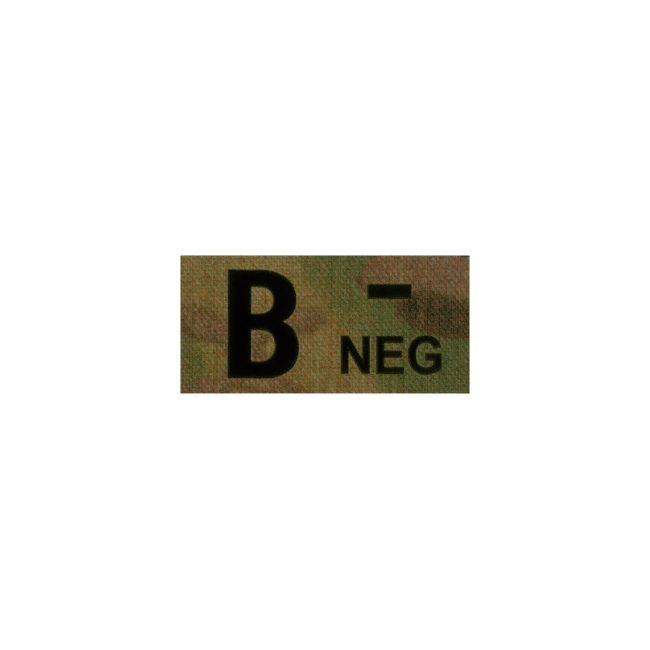 B Neg IR Patch Multicam - Clawgear
