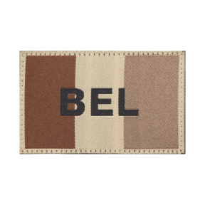 Belgium Flag Patch Desert - Clawgear