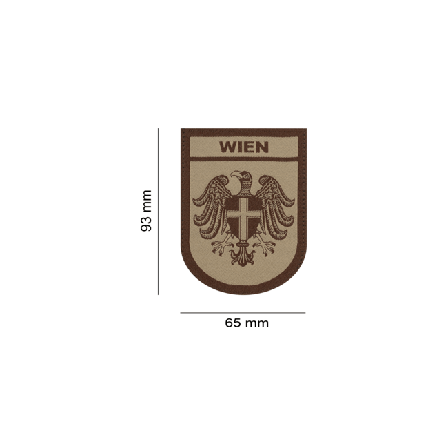 Wien Shield Patch Desert - Clawgear