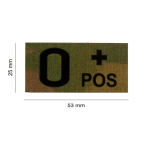 0 Pos IR Patch Multicam - Clawgear