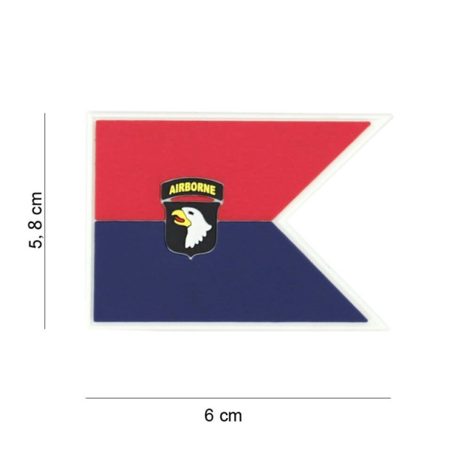 Patch 3D PVC 101st Airborne guide - 101 Inc