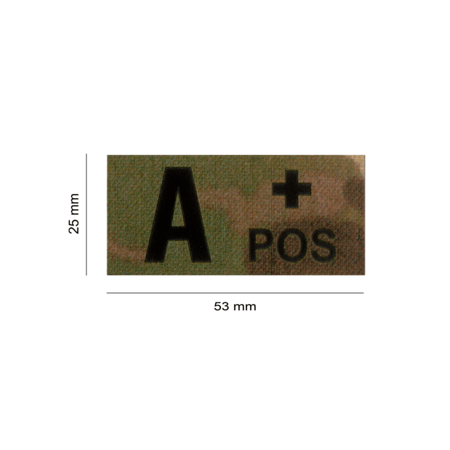 A Pos IR Patch Multicam - Clawgear