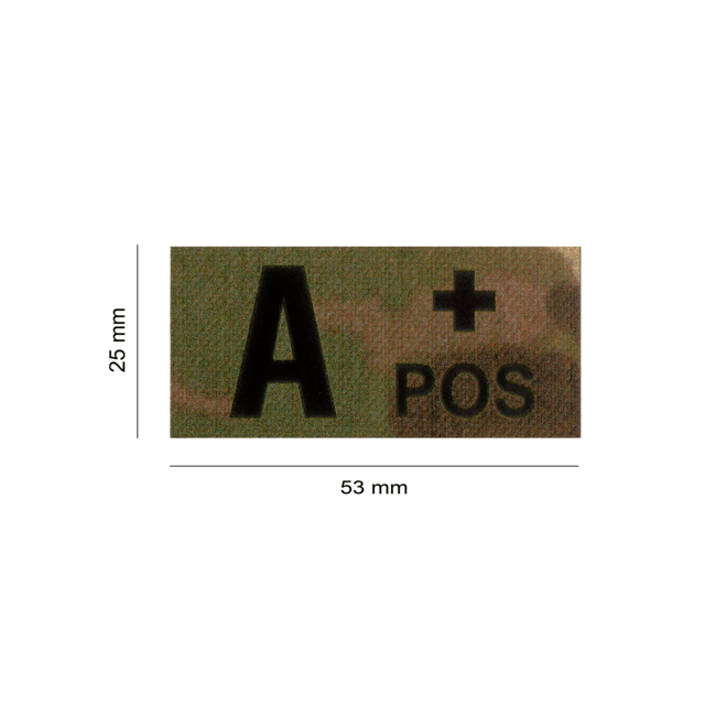 A Pos IR Patch Multicam - Clawgear