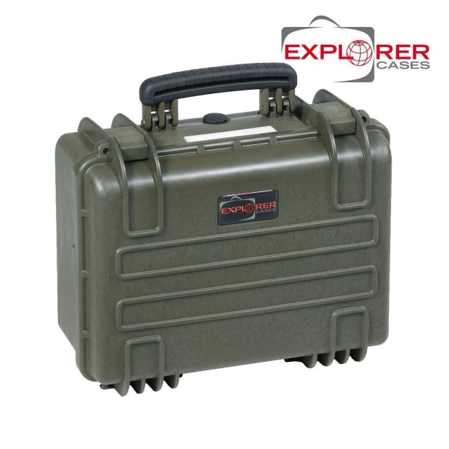 Walizka 3818 Zielona - Explorer Cases