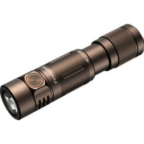 Sleutelhanger zaklamp 400 lumen oplaadbaar E05R Bruin - Fenix