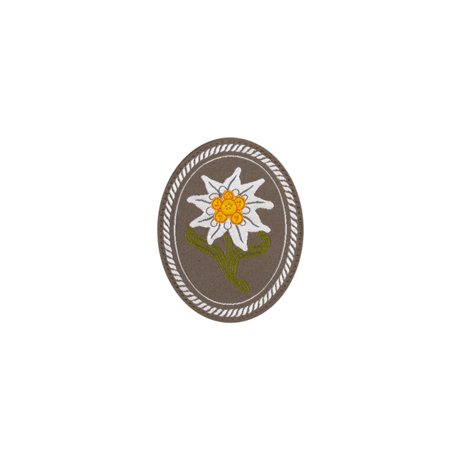 Edelweiss Patch Oval- Clawgear