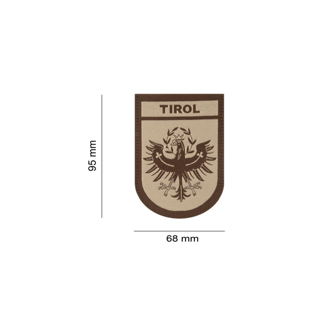 Tirol Shield Patch Desert - Clawgear