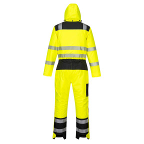 Winteroverall PW3 hoge zichtbaarheid Geel zwart - Portwest