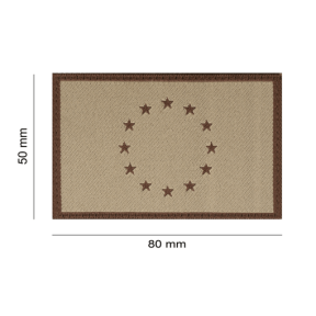 Naszywka Flaga UE Desert - Clawgear