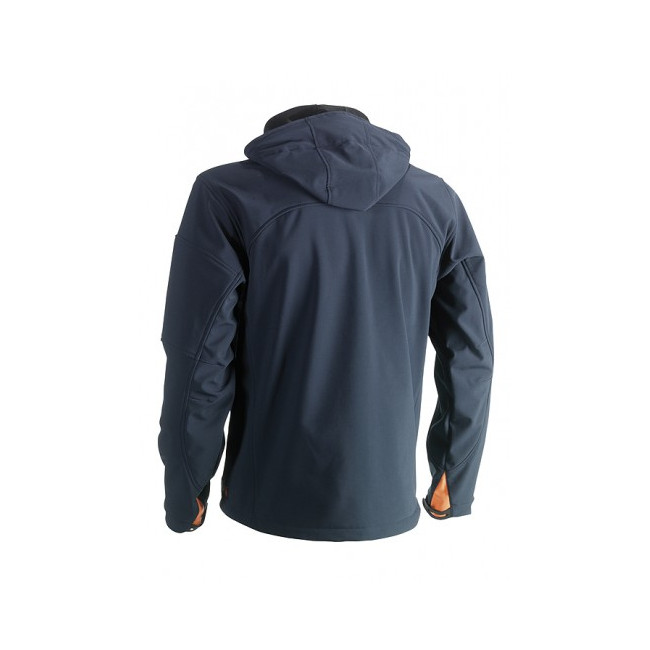 Veste Softshell marine à capuche - HEROCK