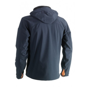 Marine Softshell-Jacke mit Kapuze - HEROCK