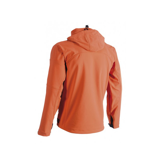 Veste Softshell orange à capuche - HEROCK