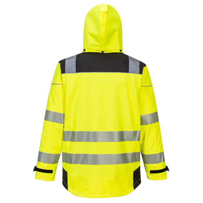 Parka PW3 3 w 1 wysoka widoczność Żółty Czarny - Portwest