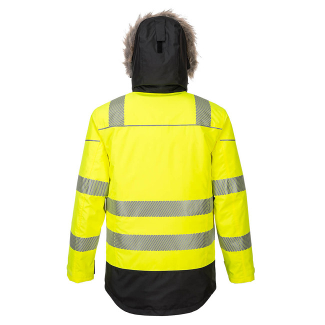 Parka zimowa HV PW3 Żółta i Czarna - Portwest