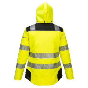 Dames Winterparka Geel waterdicht en gewatteerd - Portwest