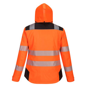 Damen Winterparka Orange wasserdicht und gesteppt - Portwest