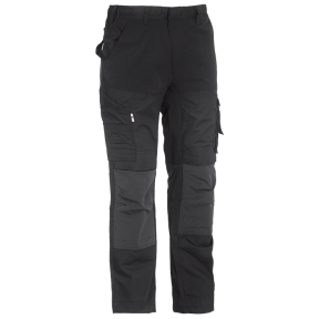 Pantalon de travail multipoches Hector Noir - Herock