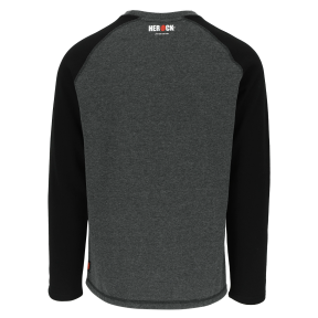 Sweat de travail Roles gris foncé et noir - Herock