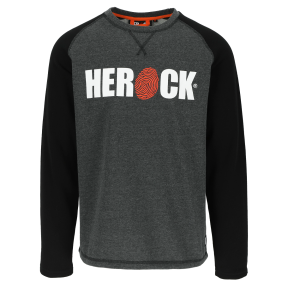 Sweat de travail Roles gris foncé et noir - Herock