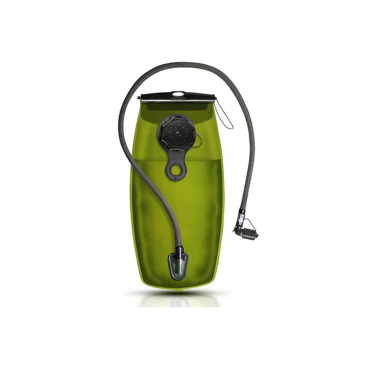 Sac D'hydratation Novara Pour Enfant - Modèle Skeeter 1L, Bleu/gris, Avec Poche à Eau (sans Valve)