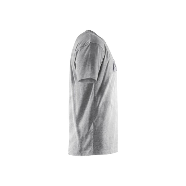 T-shirt imprimé 3D Gris chiné - Blaklader