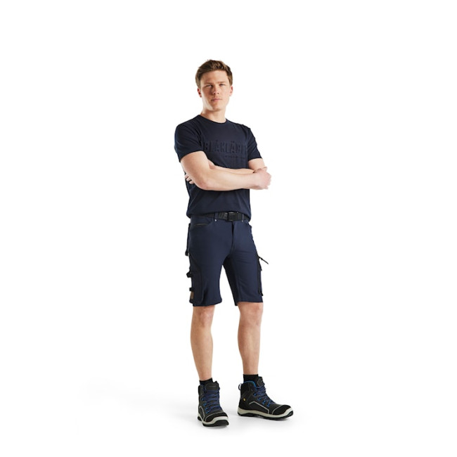3D bedrukt T-shirt Donkermarine - Blaklader