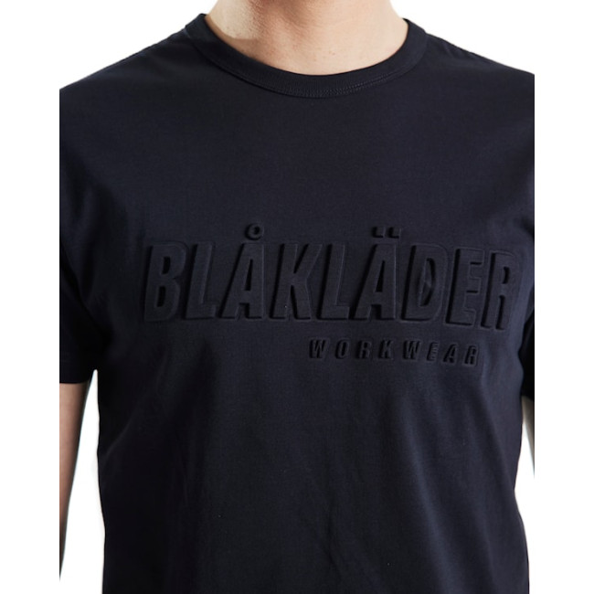 3D-Druck T-Shirt Dunkelblau - Blaklader