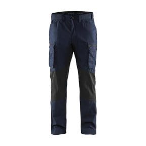 Pantalon maintenance +stretch Marine foncé/Noir - Blaklader