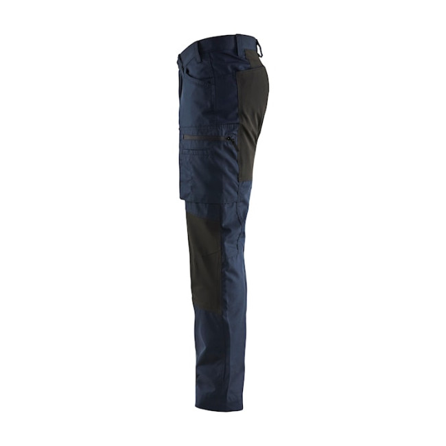 Wartungshose +Stretch Marineblau/Schwarz - Blaklader