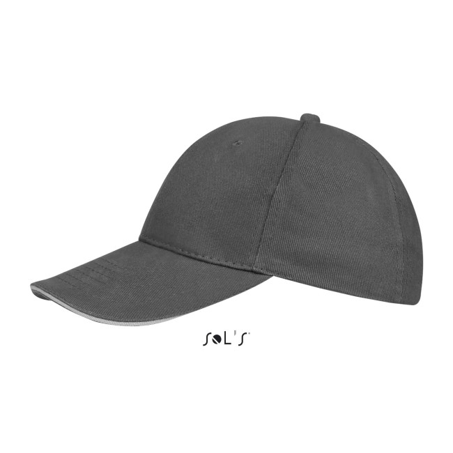 Buffalo Cap dunkelgrau/grau - Sol's