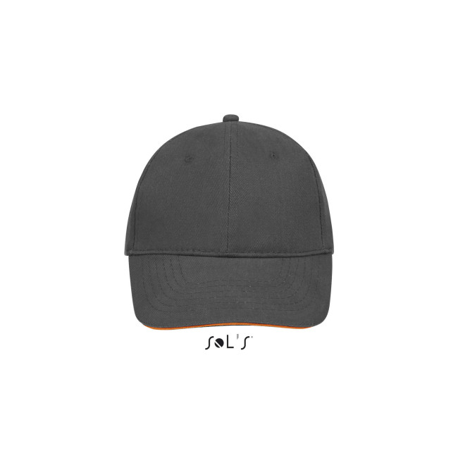 Casquette buffalo gris fonce/oran - Sol's