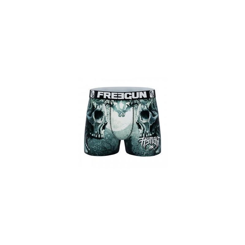 Boxer Homme Microfibre Crânes Hyraw Freegun 9716