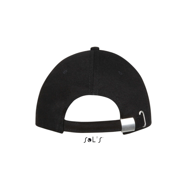 Casquette buffalo noir/jaune - Sol's