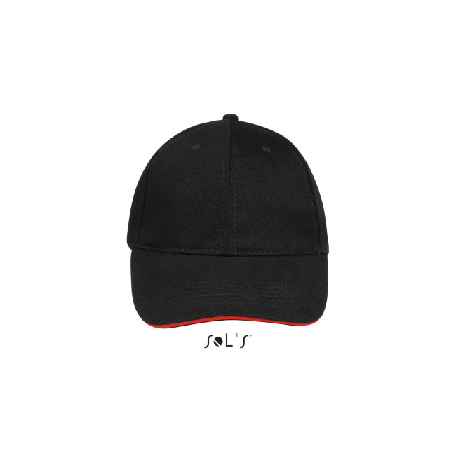 Buffalo Cap Schwarz/Rot - Sol's