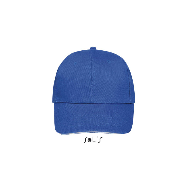 Casquette buffalo royal/blanc - Sol's