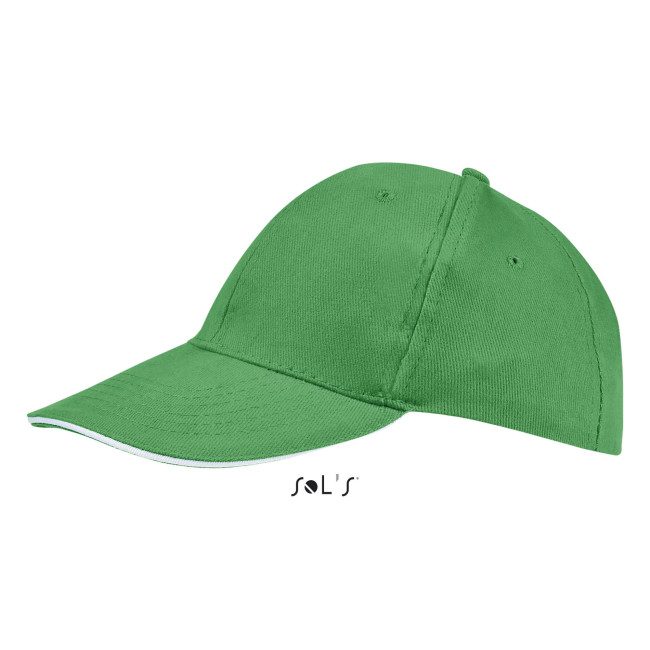 Casquette buffalo vert prairie/blanc - Sol's