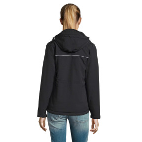 Parka softshell dames rock zwart - Sol's