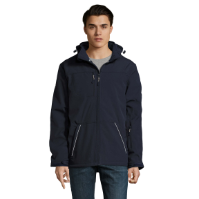 Herren Softshell-Parka Rock marineblau - Sol's