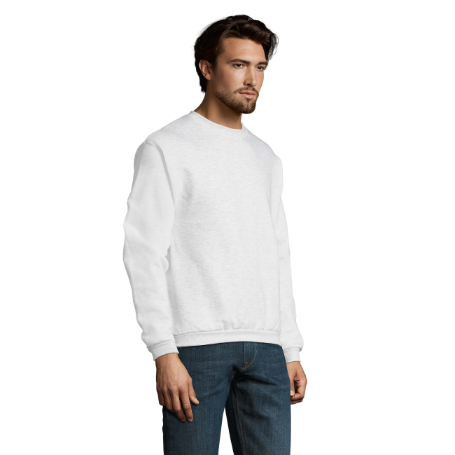 SWEATSHIRT SPIDER GRAU MELIERT - SOL'S