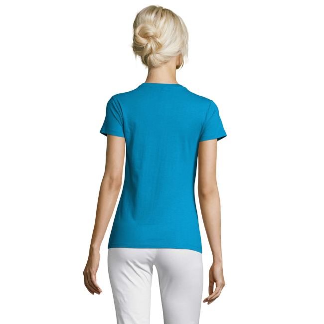 T-SHIRT DAMES REGENT WOMEN AQUA - SOL'S