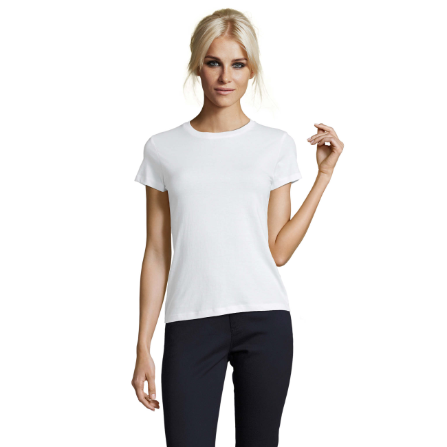 T-SHIRT DAMSKI REGENT WOMEN BIAŁY - SOL'S