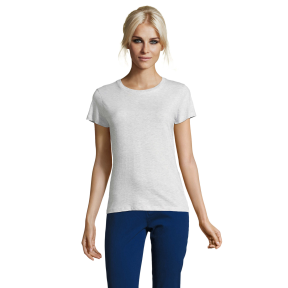 DAMEN T-SHIRT REGENT WOMEN GRAUMELIERT - SOL'S