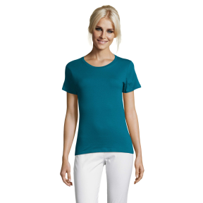T-SHIRT DAMSKI REGENT WOMEN NIEBIESKI KACZOR - SOL'S