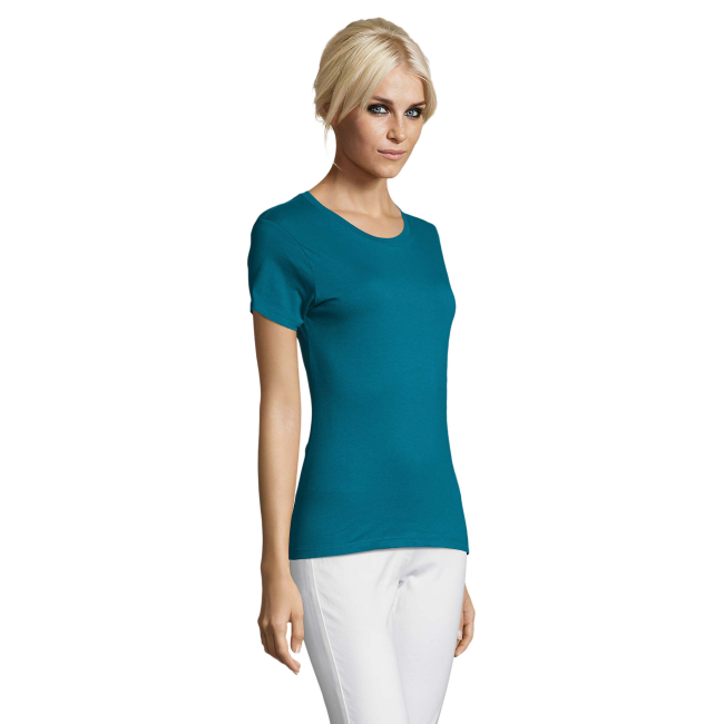 DAMEN T-SHIRT REGENT WOMEN ENTENBLAU - SOL'S