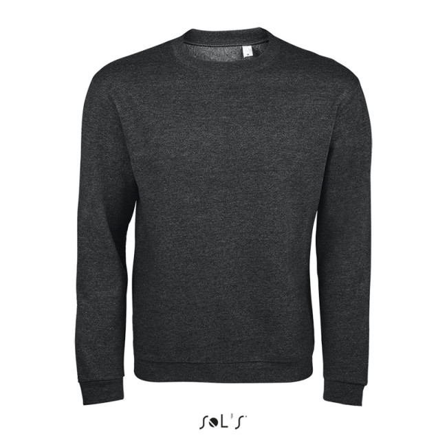 SWEATSHIRT SPIDER ANTHRAZIT MELIERT - SOL'S